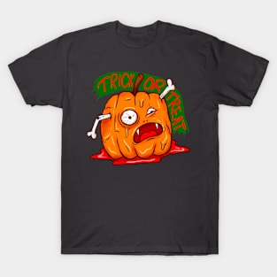 Spooky Pumpkin Trick or Treat T-Shirt